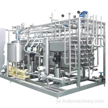 Sterilizer UHT Tubular kanggo Line Production Jus